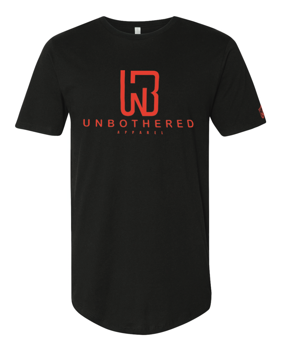 Unbothered Logo Long body tee